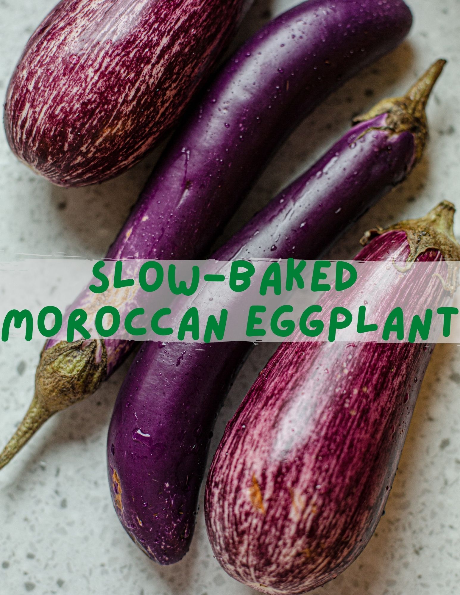 slowbaked moroccan eggplant Vegan Recipes