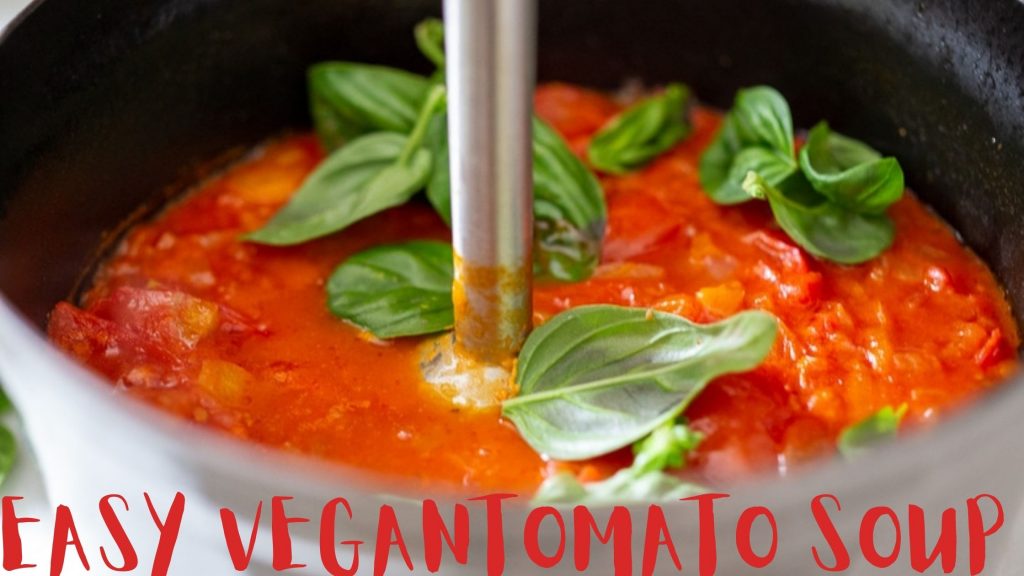 Easy VeganTomato Soup 2