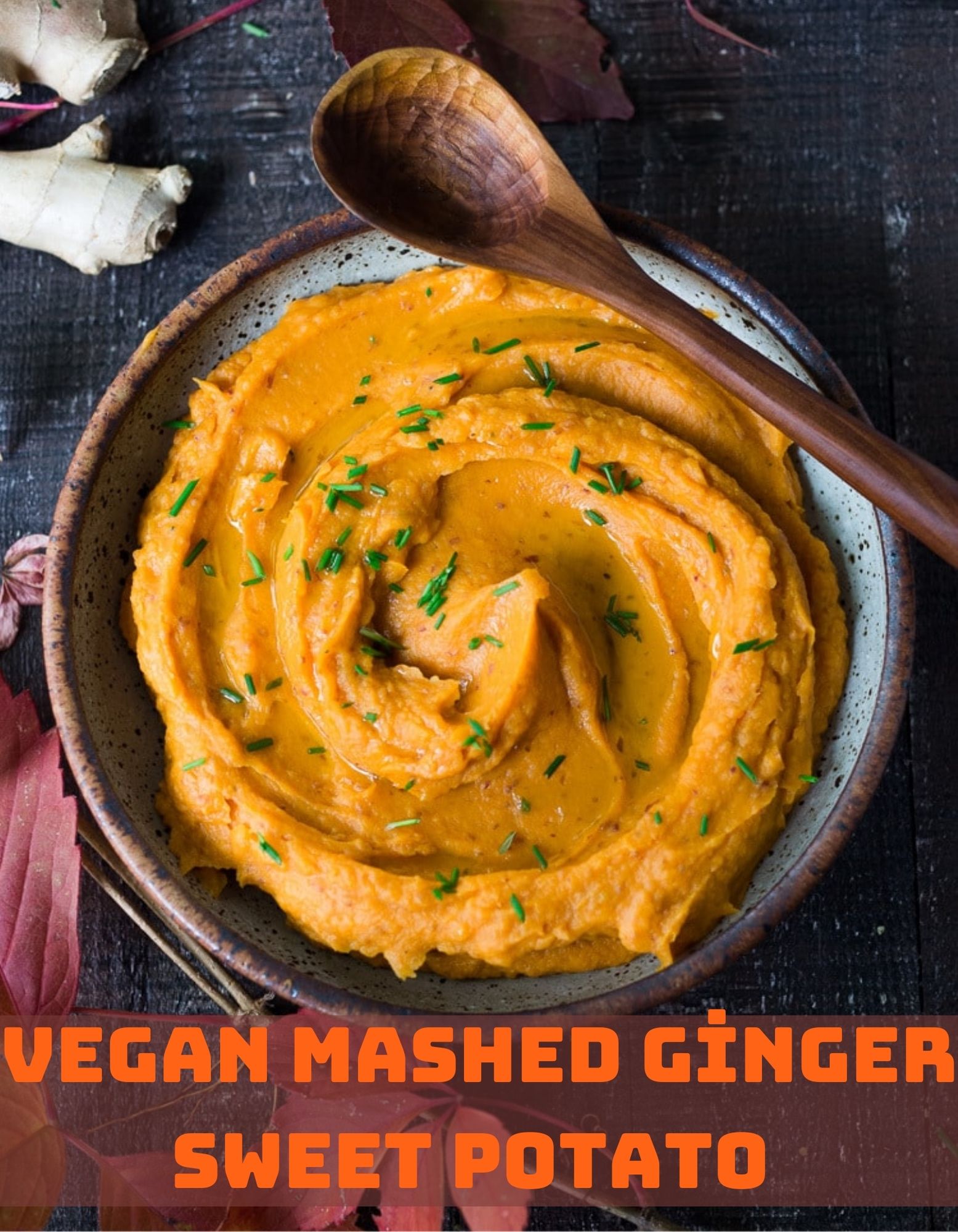 Vegan Mashed Ginger Sweet Potato 4