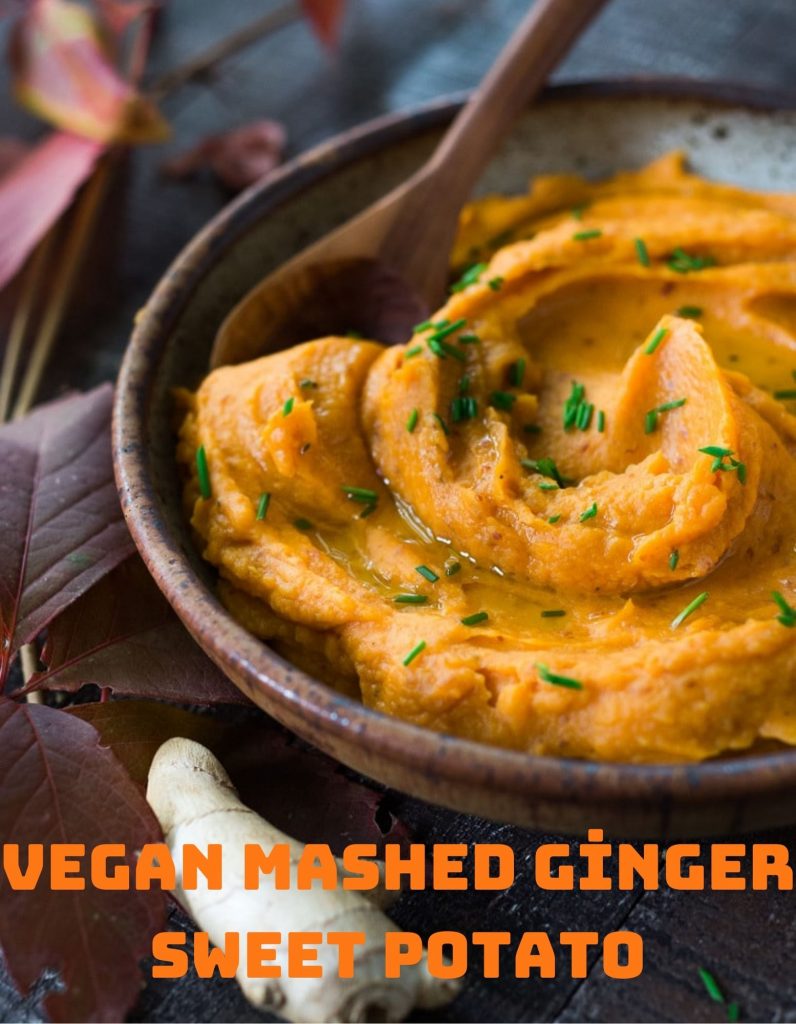 vegan mashed ginger sweet potato 3