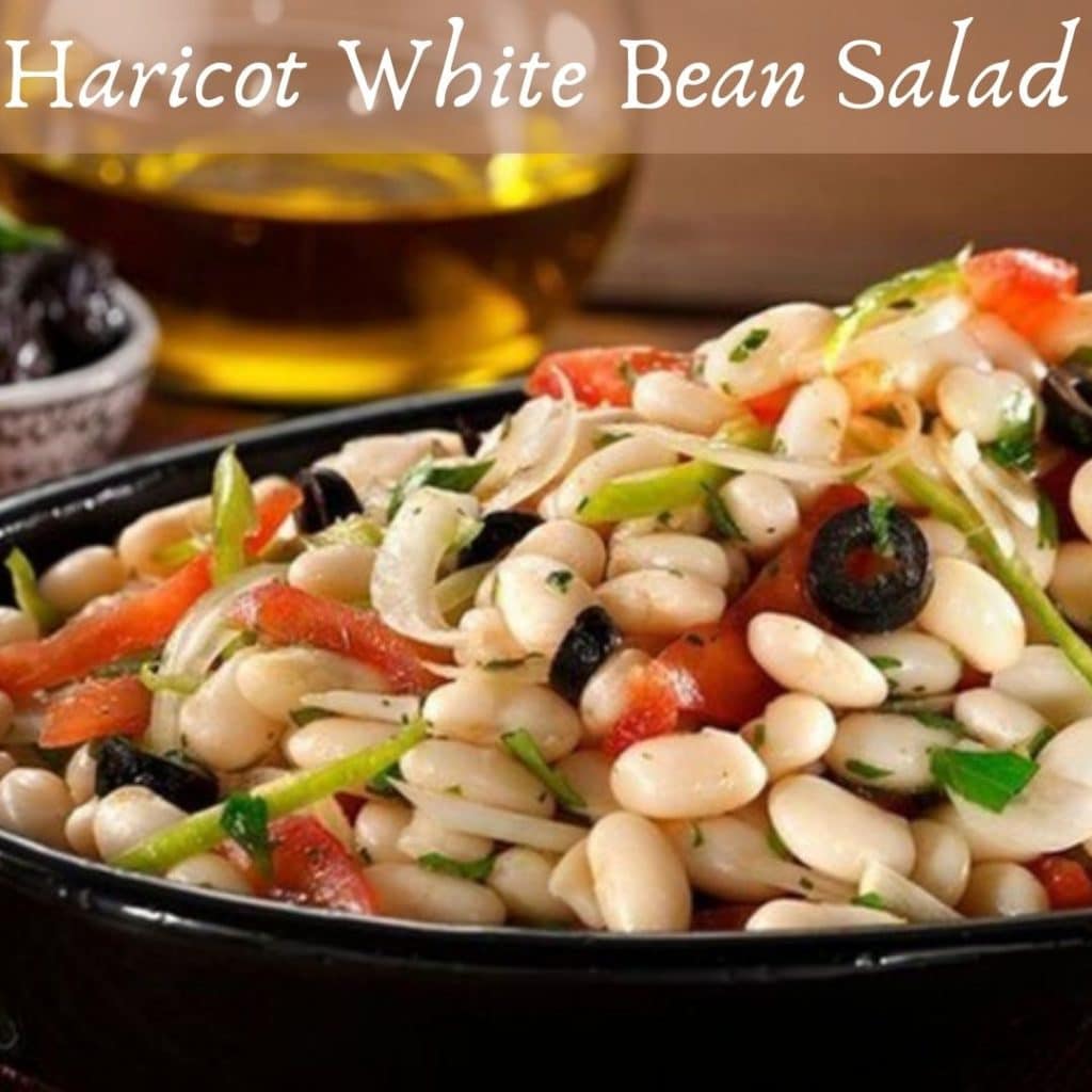 haricot white bean salad 2